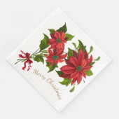 Weihnachtspapier Napkins Serviette (Ecke)