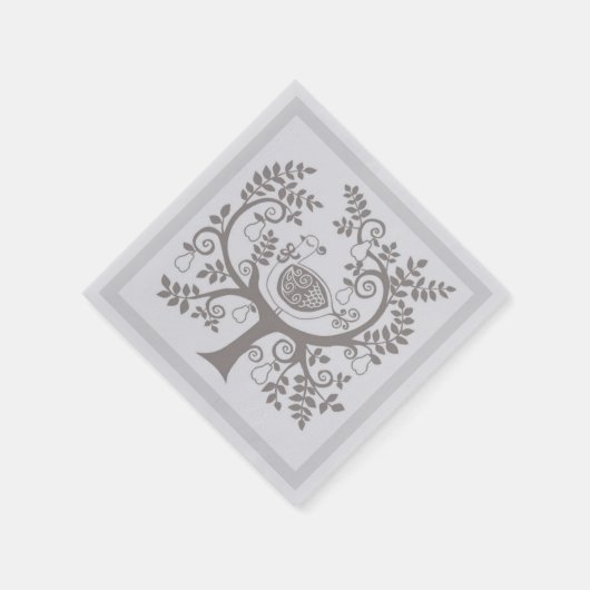 Weihnachtspapier Napkins Serviette (Ecke)