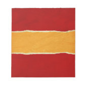 Weihnachtspapier Notizblock (Vorderseite)