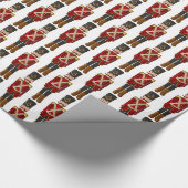 Weihnachtspapier - Nussknacker Geschenkpapier (Ecke)