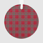 Weihnachtspapier-Ornament Ornament (Rückseite)