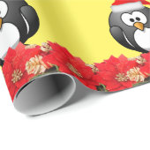Weihnachtspapier Pinguin Geschenkpapier (Rolleneckpunkt)