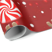 Weihnachtspapier Pinguin Geschenkpapier (Rolleneckpunkt)