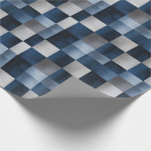 Weihnachtspapier Retro-Vibes Geschenkpapier (Ecke)