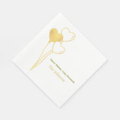 Weihnachtspapier-Servietten – Festliche Tischdekor Serviette (Ecke)