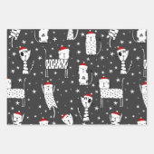 Weihnachtspapier-Set Geschenkpapier Set (Vorderseite 3)