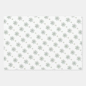 Weihnachtspapier - Set von 3 Jahren Geschenkpapier Set (Vorderseite 2)