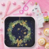 Weihnachtspapier-Teller extravagant Pappteller (Party)