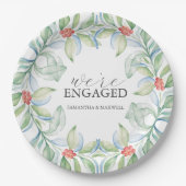 Weihnachtspapier-Teller Pappteller (Vorderseite)