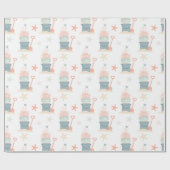 Weihnachtspapier über die Küste Geschenkpapier (Flach)