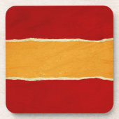 Weihnachtspapier Untersetzer (Vorderseite)