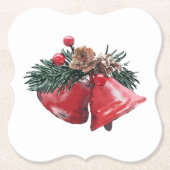 Weihnachtspapier-Untersetzer (Bracket-Form) Untersetzer (Vorderseite)