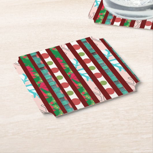 Weihnachtspapier-Untersetzer Untersetzer (angewinkelt)