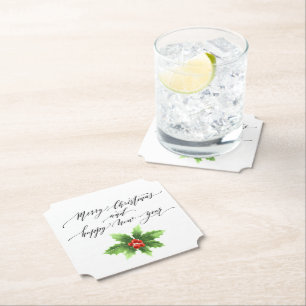 Weihnachtspapier-Untersetzer Untersetzer