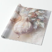 Weihnachtspapier - Viktorianischer Winter Geschenkpapier (Ungerollt)