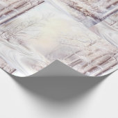 Weihnachtspapier - Viktorianischer Winter Geschenkpapier (Ecke)