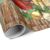 Weihnachtspapier Vintag Geschenkpapier (Rolleneckpunkt)