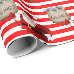 Weihnachtspapier Weihnachtsmann Geschenkpapier