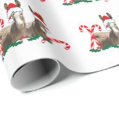 Weihnachtspapier, Wildtiere, Esel Geschenkpapier (Rolleneckpunkt)