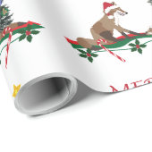 Weihnachtspapier, Wildtiere  Geschenkpapier (Rolleneckpunkt)