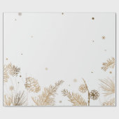 Weihnachtspapier Winter Geschenkpapier (Flach)