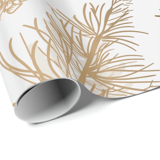 Weihnachtspapier Winter Geschenkpapier (Rolleneckpunkt)