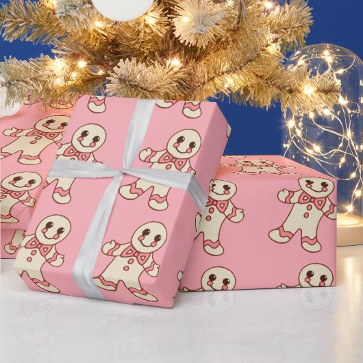 Weihnachtspapier zum Einwickeln von rosa Weihnacht Geschenkpapier (Feiertage)