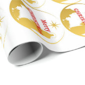 Weihnachtspapier zur Krippe Geschenkpapier (Rolleneckpunkt)