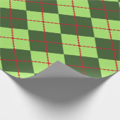 Weihnachtspapier zur Raute Geschenkpapier (Ecke)