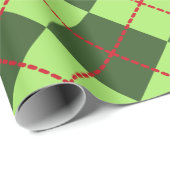 Weihnachtspapier zur Raute Geschenkpapier (Rolleneckpunkt)