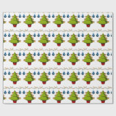 Weihnachtspapierbaum Geschenkpapier (Flach)