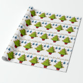 Weihnachtspapierbaum Geschenkpapier (Ungerollt)