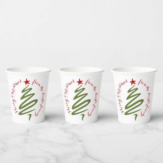 Weihnachtspapierbecher Pappbecher (Multi)