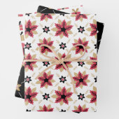 Weihnachtspapierblätter Geschenkpapier Set (Beispiel)