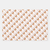 Weihnachtspapierblätter Geschenkpapier Set (Vorderseite 2)