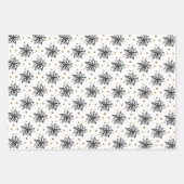 Weihnachtspapierblätter Geschenkpapier Set (Vorderseite 2)