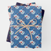 Weihnachtspapierblätter Geschenkpapier Set (Beispiel)