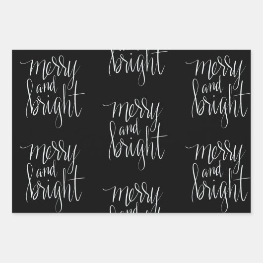 Weihnachtspapierblätter Geschenkpapier Set (Vorderseite 2)