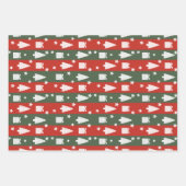 Weihnachtspapierbogen | One Owl Artist Geschenkpapier Set (Vorderseite 2)