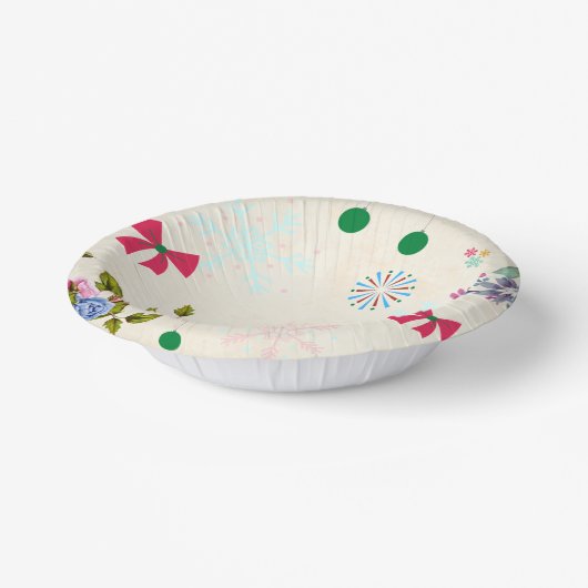 Weihnachtspapierboxen Pappteller (Gewinkelt)