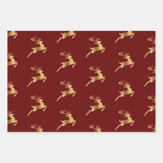 Weihnachtspapiere - Die Klassiker 2 Geschenkpapier Set (Vorderseite)