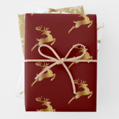 Weihnachtspapiere - Die Klassiker 2 Geschenkpapier Set (Beispiel)