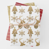 Weihnachtspapiere - Die Klassiker Geschenkpapier Set (Beispiel)