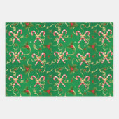 Weihnachtspapiere geschenkpapier set (Vorderseite)