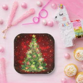 Weihnachtspapierteller Pappteller (Party)