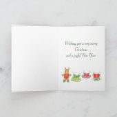 Weihnachtspapoll Feiertagskarte (Innenseite)