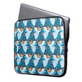 Weihnachtsparaphernalia. Illustration Laptopschutzhülle (Vorderseite Links)