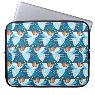 Weihnachtsparaphernalia. Illustration Laptopschutzhülle