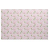 Weihnachtspark Santa flamingo Stoff (Fat Quarter (45,7 x 55,9 cm))