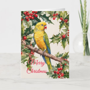 Weihnachtsparrakekarte Feiertagskarte